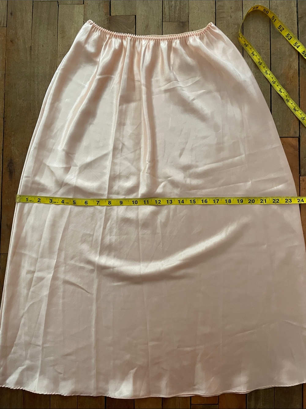 Vintage Jessica Satin Slip skirt-S/M - Picture 5 of 7